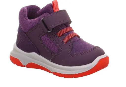 superfit Sneaker low mit Klettverschluss COOPER - Lila/Rot S23  1-006402-8500