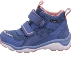superfit SPORT5 Sneaker wasserdich GoreTex Lauflerner Blau Pink1-000246-8050
