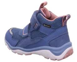 superfit SPORT5 Sneaker wasserdich GoreTex Lauflerner Blau Pink1-000246-8050