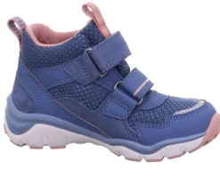 superfit SPORT5 Sneaker wasserdich GoreTex Lauflerner Blau Pink1-000246-8050