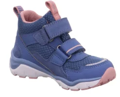 superfit SPORT5 Sneaker wasserdich GoreTex Lauflerner Blau Pink1-000246-8050