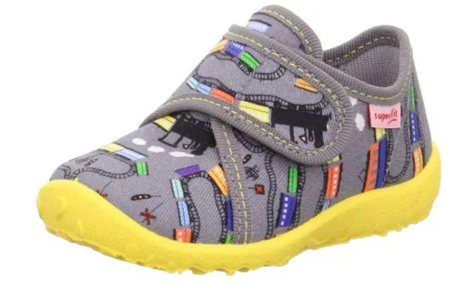 superfit SPOTTY Hausschuh grau mehrfarbig 1-009246-2050
