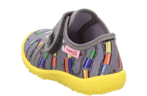 superfit SPOTTY Hausschuh grau mehrfarbig 1-009246-2050