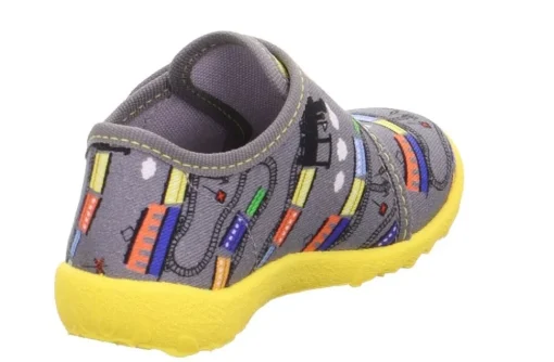 superfit SPOTTY Hausschuh grau mehrfarbig 1-009246-2050