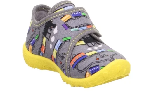 superfit SPOTTY Hausschuh grau mehrfarbig 1-009246-2050