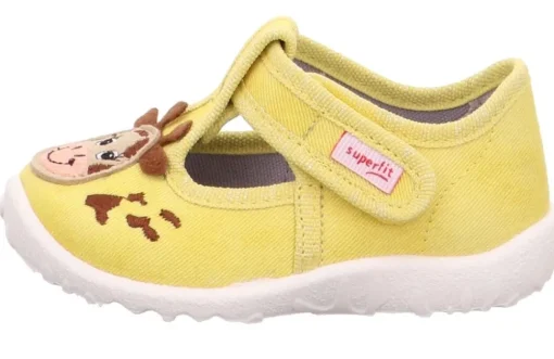 SUPERFIT SPOTTY Kinder Hausschuh gelb 1-009256-6000