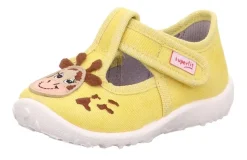 SUPERFIT SPOTTY Kinder Hausschuh gelb 1-009256-6000