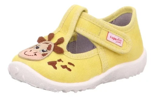 SUPERFIT SPOTTY Kinder Hausschuh gelb 1-009256-6000