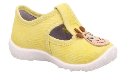 SUPERFIT SPOTTY Kinder Hausschuh gelb 1-009256-6000