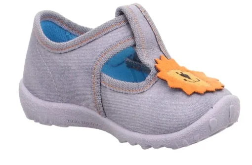 SUPERFIT SPOTTY Kinder Hausschuh grau 1-009256-2000