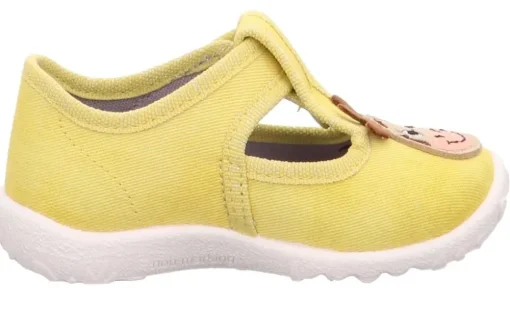 SUPERFIT SPOTTY Kinder Hausschuh gelb 1-009256-6000