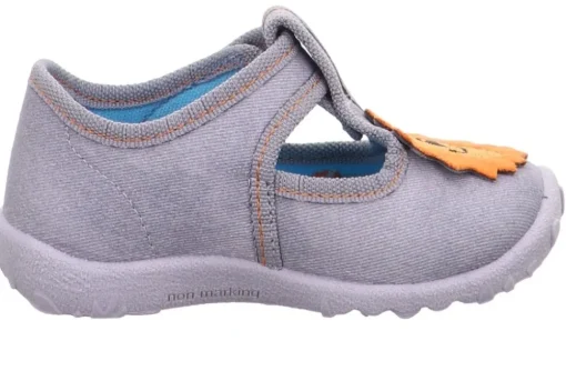 SUPERFIT SPOTTY Kinder Hausschuh grau 1-009256-2000