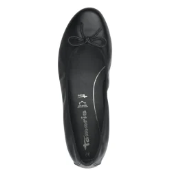 Tamaris Ballerina Leder black S13  1-1-22116-20
