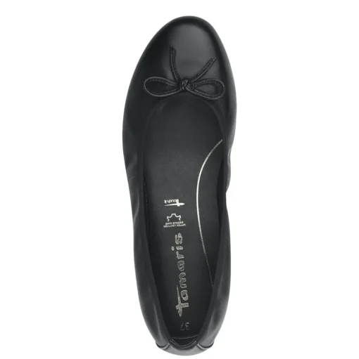 Tamaris Ballerina Leder black S13  1-1-22116-20