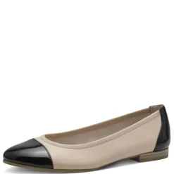 Tamaris Ballerina nude combi S14  1-22124-42