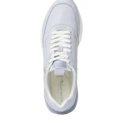Tamaris FASHLETICS Sneaker Wechselfußbett weiß, blau S12  1-1-23747-28