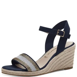 Tamaris Keilsandalette navy S14 1-28329-42