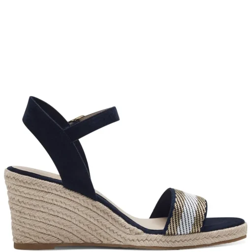 Tamaris Keilsandalette navy S14 1-28329-42