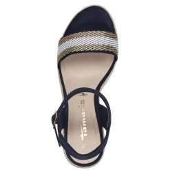 Tamaris Keilsandalette navy S14 1-28329-42