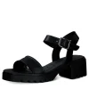 Tamaris Ledersandalette schwarz S14 1-28025-42