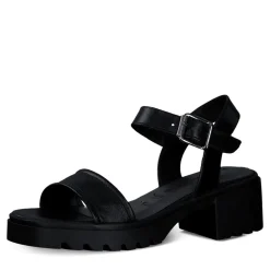 Tamaris Ledersandalette schwarz S14 1-28025-42