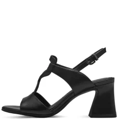 Tamaris Ledersandalette schwarz  S14 1-28379-42