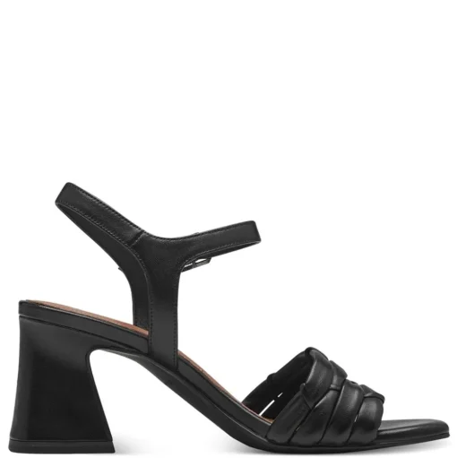 Tamaris Ledersandalette schwarz S14 1-28005-42
