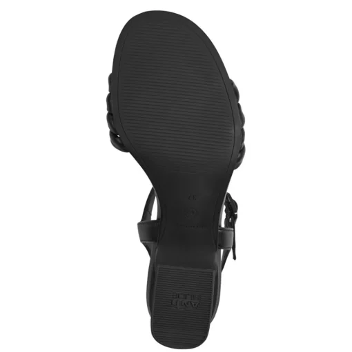 Tamaris Ledersandalette schwarz S14 1-28005-42