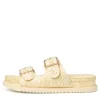Tamaris Pantolette Flechtoptik gelb S12 1-1-27507-38