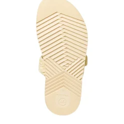 Tamaris Pantolette Flechtoptik gelb S12 1-1-27507-38