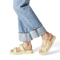 Tamaris Pantolette Flechtoptik gelb S12 1-1-27507-38