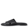 Tamaris Pantolette Leder TOUCHit Fußbett schwarz S12  1-1-27135-28