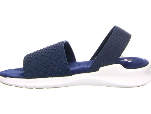Tamaris Pantolette Textil blau 1-1-27202-20