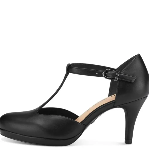 Tamaris Pumps black matt, pearl S13  1-1-24463-20