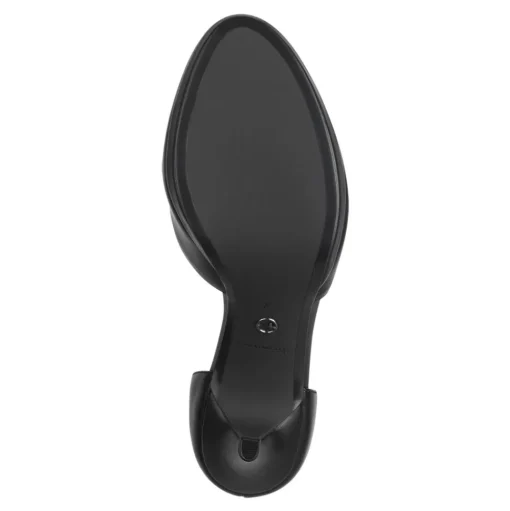 Tamaris Pumps black matt, pearl S13  1-1-24463-20