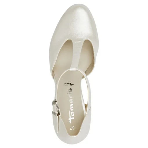 Tamaris Pumps black matt, pearl S13  1-1-24463-20