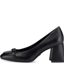Tamaris Pumps karrèe Logo- Spange TOUCHit- Fußbett  gelb, schwarz S13 1-1-22416-20