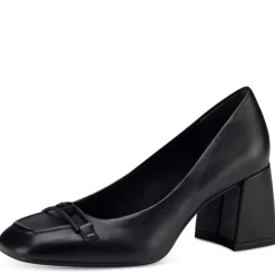 Tamaris Pumps karrèe Logo- Spange TOUCHit- Fußbett  gelb, schwarz S13 1-1-22416-20