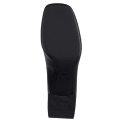 Tamaris Pumps karrèe Logo- Spange TOUCHit- Fußbett  gelb, schwarz S13 1-1-22416-20