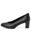 Tamaris Pumps klassisch Leder TOUCHit- Fußbett schwarz S14 1-22446-41