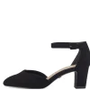 Tamaris Pumps Riemchenpumps TOUCHit- Fußbett  schwarz S13 1-1-24412-20