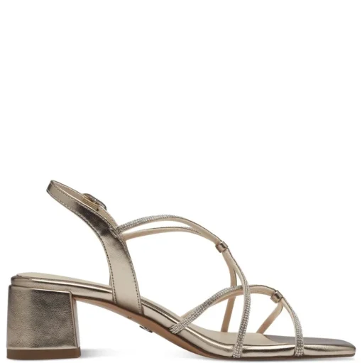 Tamaris Sandalette gold S14 1-28236-42