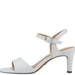 Tamaris Sandalette klassisch weiß silber S13  1-1-28008-20