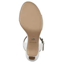Tamaris Sandalette klassisch weiß silber S13  1-1-28008-20