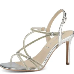 Tamaris Sandalette Riemchen grau S13  1-1-28332-20