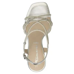 Tamaris Sandalette Riemchen grau S13  1-1-28332-20