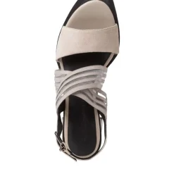 Tamaris Sandalette taupe TOUCHit Fussbett S12 1-1-28354-28