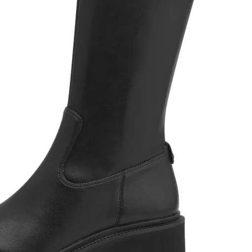 Tamaris Schaftstiefel TOUCH-IT Reißverschluss SCHWARZ 1-25621-43