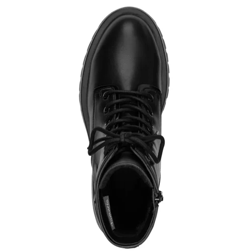 Tamaris Schnürboots TOUCHit Fußbett Zierschnalle schwarz S23 1-25247-41