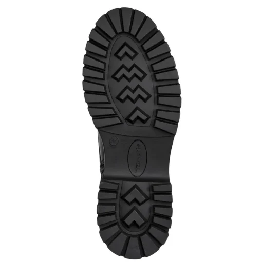 Tamaris Schnürboots TOUCHit Fußbett Zierschnalle schwarz S23 1-25247-41